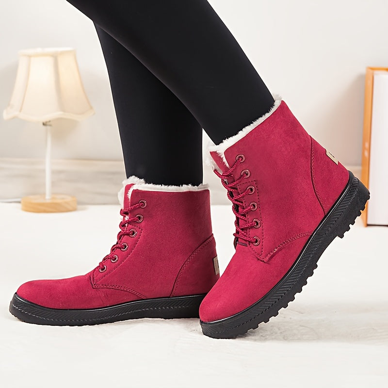 Warme Winter Boots met Bontvoering – Droge, Warme en Comfortabele Voeten in Elke Winterdag ❄️👢