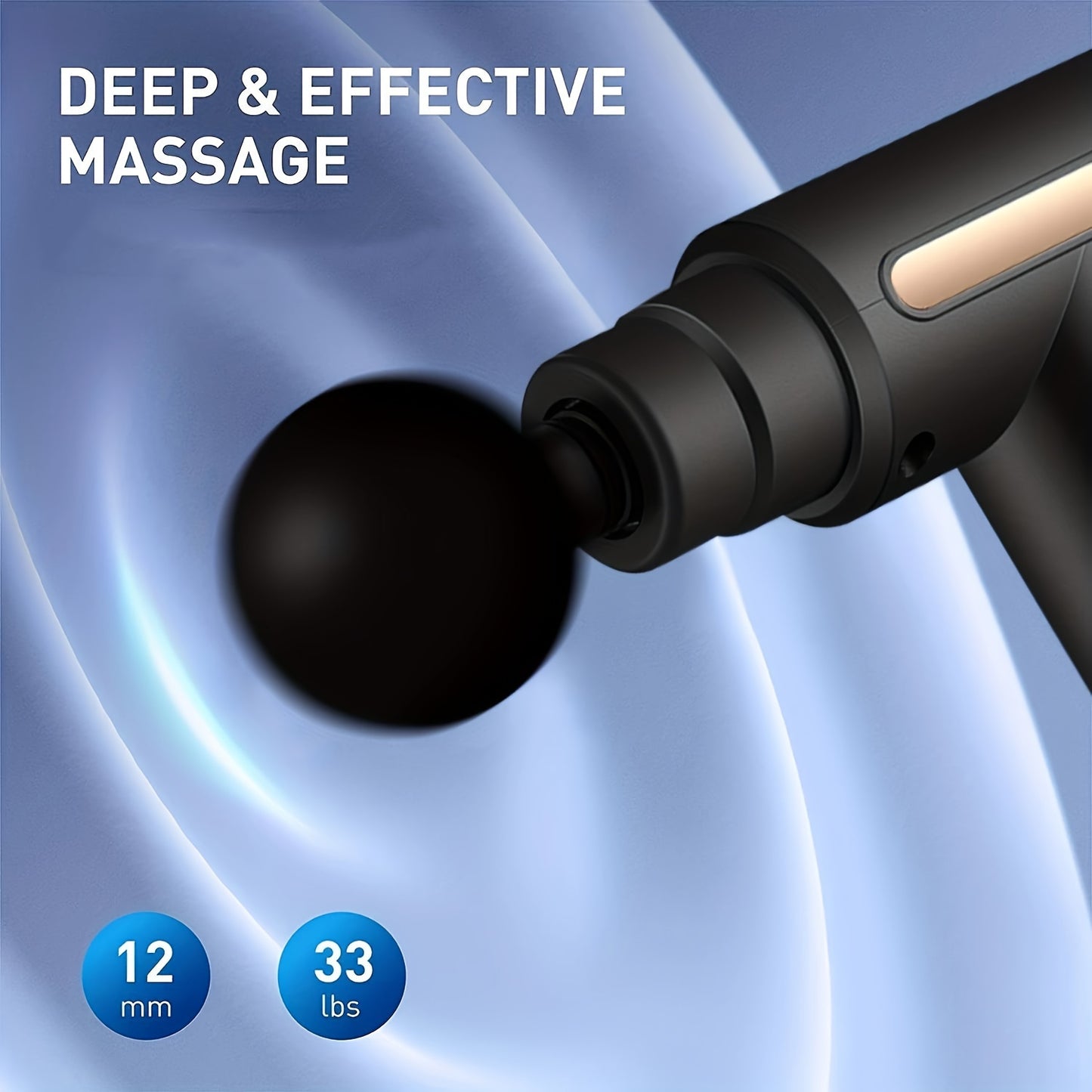 Professionele Massage Gun – Diepe Spierontspanning & Directe Pijnverlichting voor Thuis