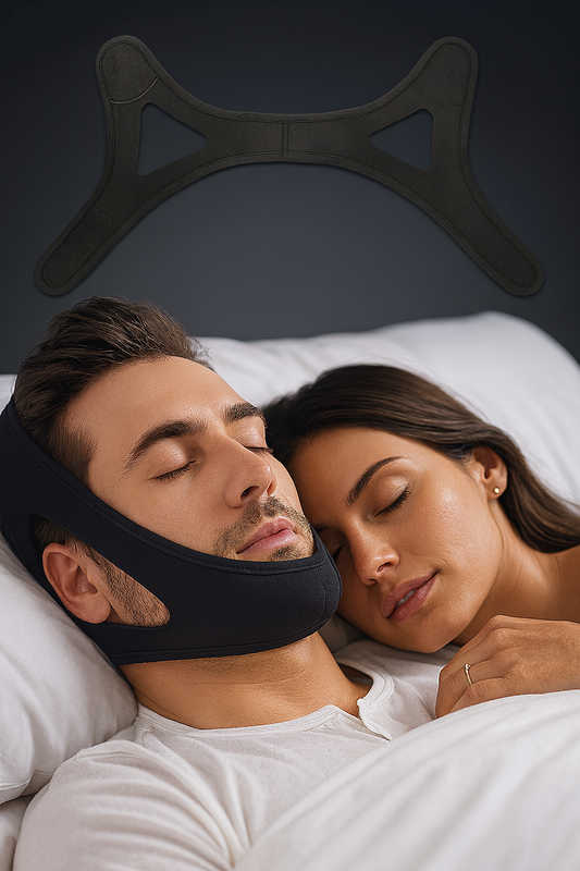 SilentSleep™ Anti-Snurk Kinband – Voor Rustige Nachten & Betere Relaties