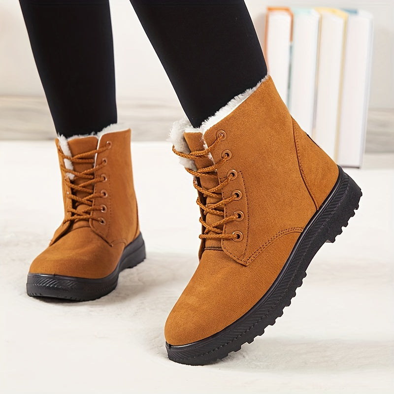 Warme Winter Boots met Bontvoering – Droge, Warme en Comfortabele Voeten in Elke Winterdag ❄️👢