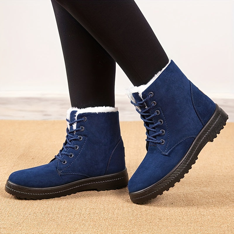 Warme Winter Boots met Bontvoering – Droge, Warme en Comfortabele Voeten in Elke Winterdag ❄️👢