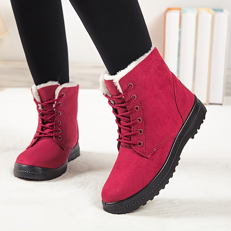 Warme Winter Boots met Bontvoering – Droge, Warme en Comfortabele Voeten in Elke Winterdag ❄️👢