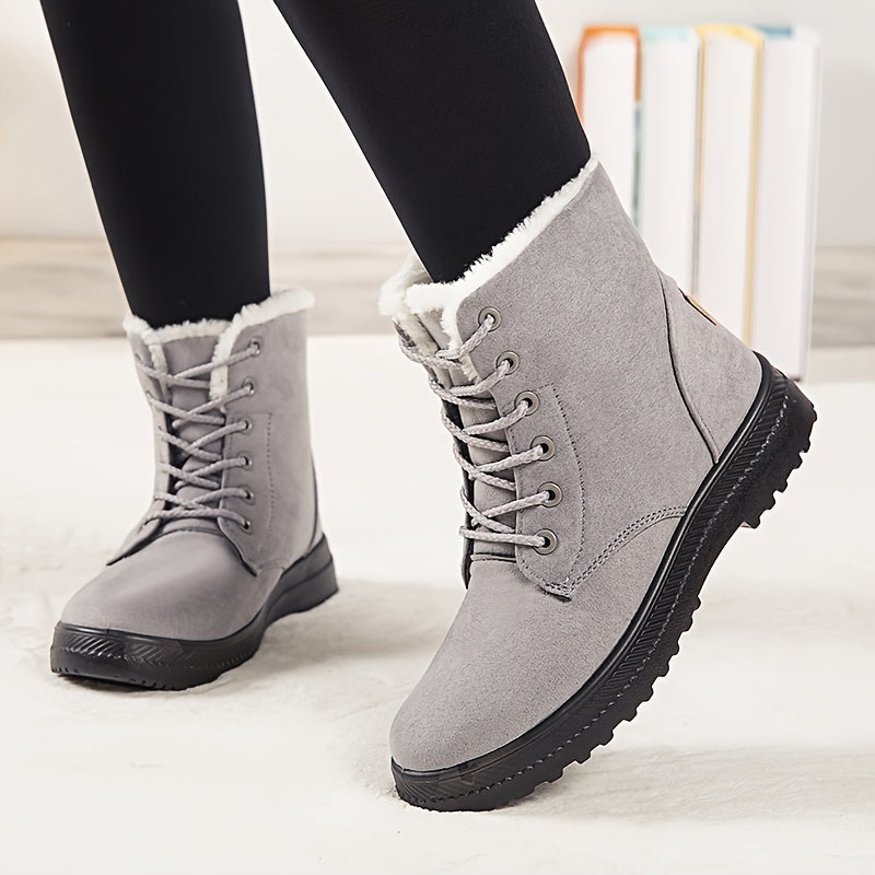 Warme Winter Boots met Bontvoering – Droge, Warme en Comfortabele Voeten in Elke Winterdag ❄️👢
