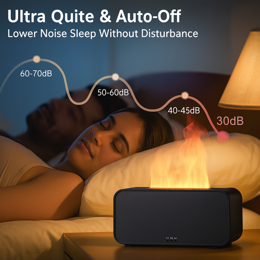 COOSKR FlameMist Wellness Diffuser – Haal Gezelligheid & Ontspanning in Huis