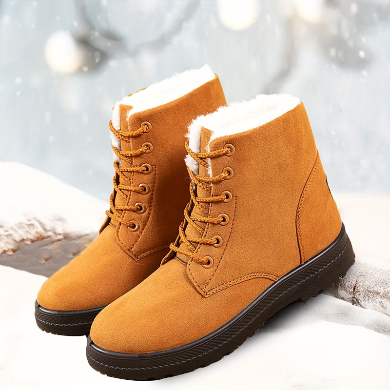 Warme Winter Boots met Bontvoering – Droge, Warme en Comfortabele Voeten in Elke Winterdag ❄️👢
